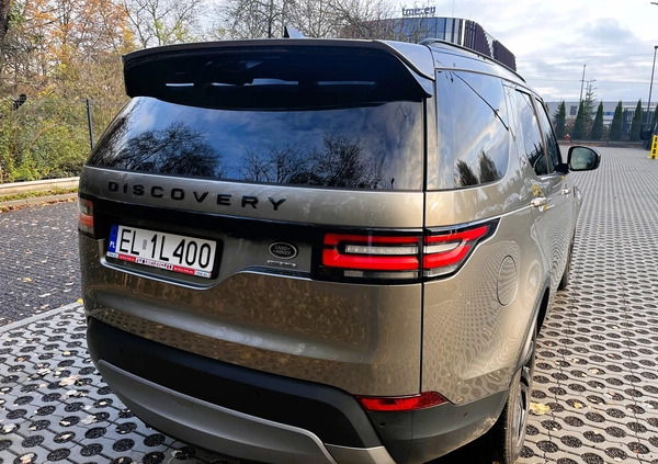 Land Rover Discovery cena 141000 przebieg: 193950, rok produkcji 2018 z Łódź małe 301